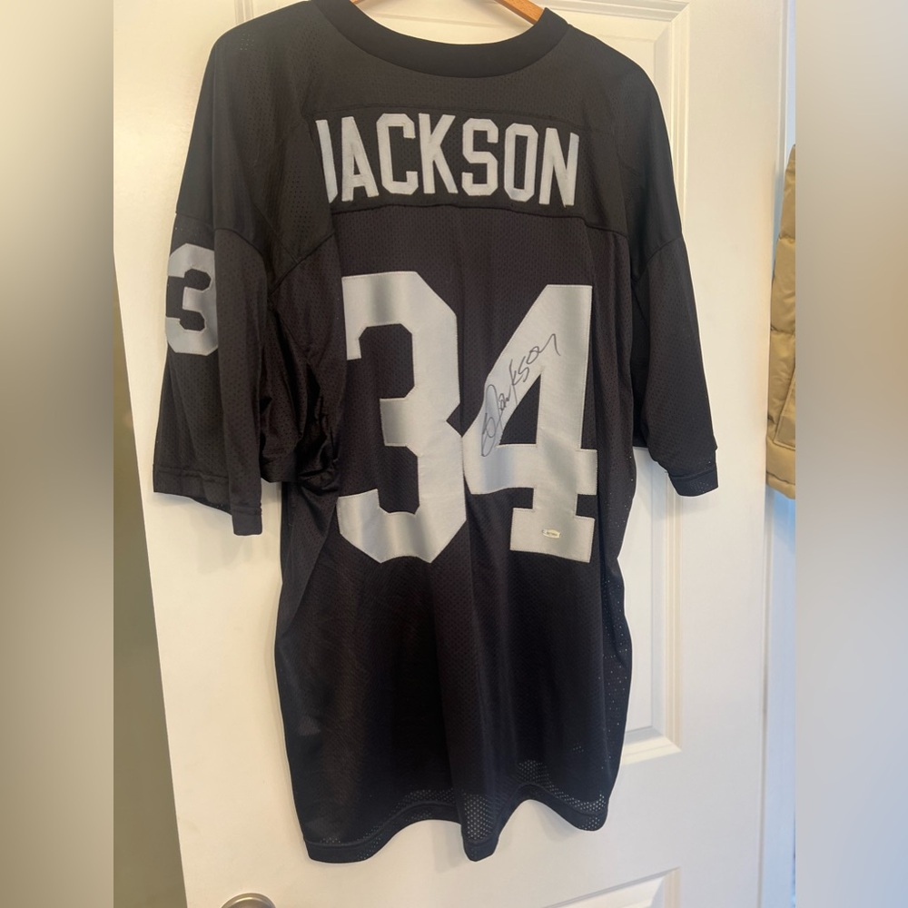 Autographed Bo Jackson Jersey